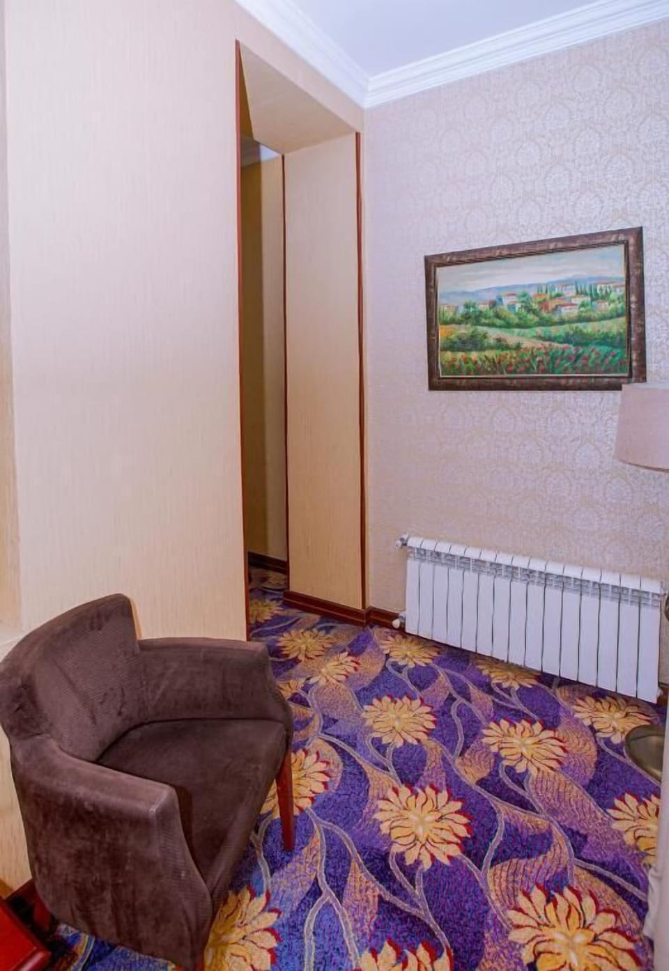 Twin Room, City View | In-room safe, desk, laptop workspace, iron/ironing board