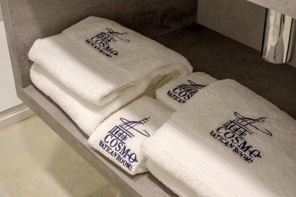 Free toiletries, hair dryer, bidet, towels