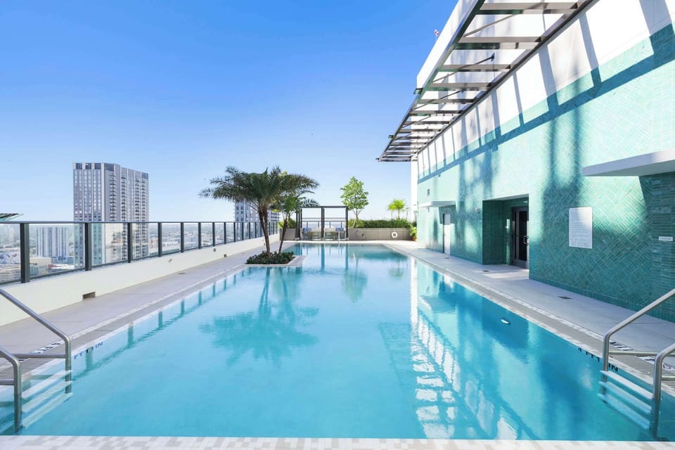 Rooftop pool