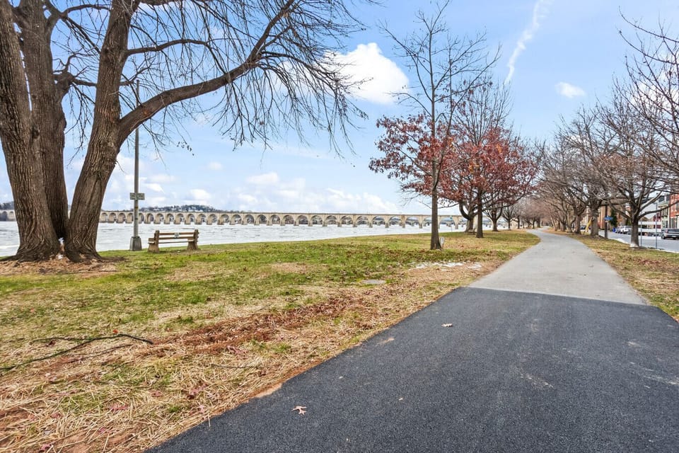 Nearby Park | Riverfront Trail | Scenic Bridge | Walking Path