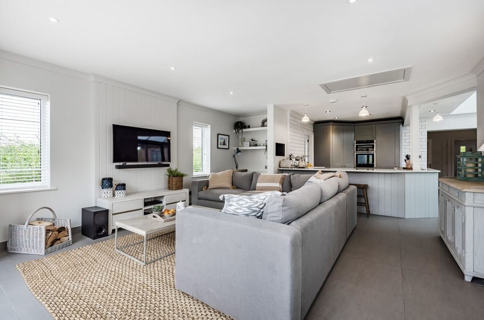 Modern, open plan living