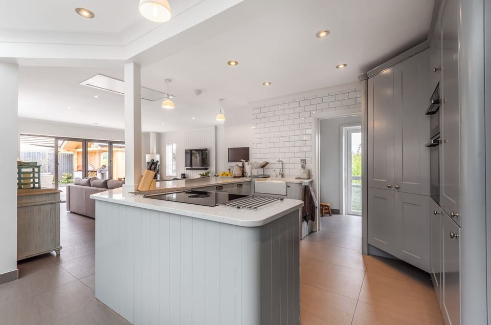 fully equipped modern kitchen