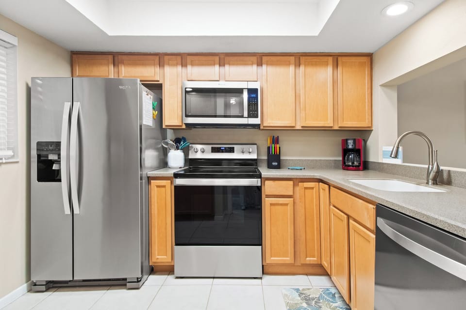 Fully equipped kitchen with everything you need!