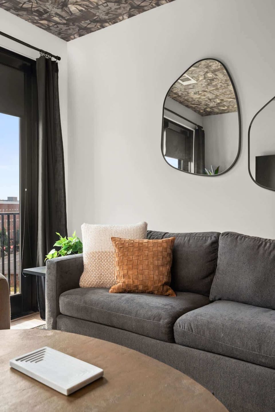 Condo: Inviting living room with comfortable seating