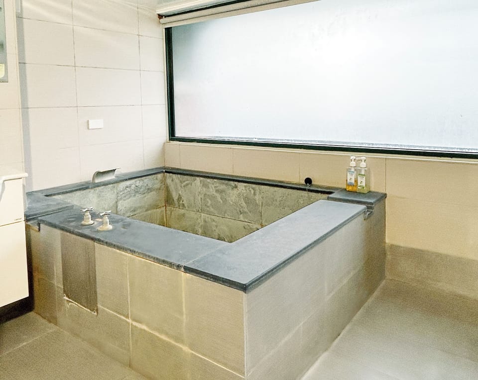 Elite Quadruple Room | Bathroom | Separate tub and shower, hair dryer, towels, soap