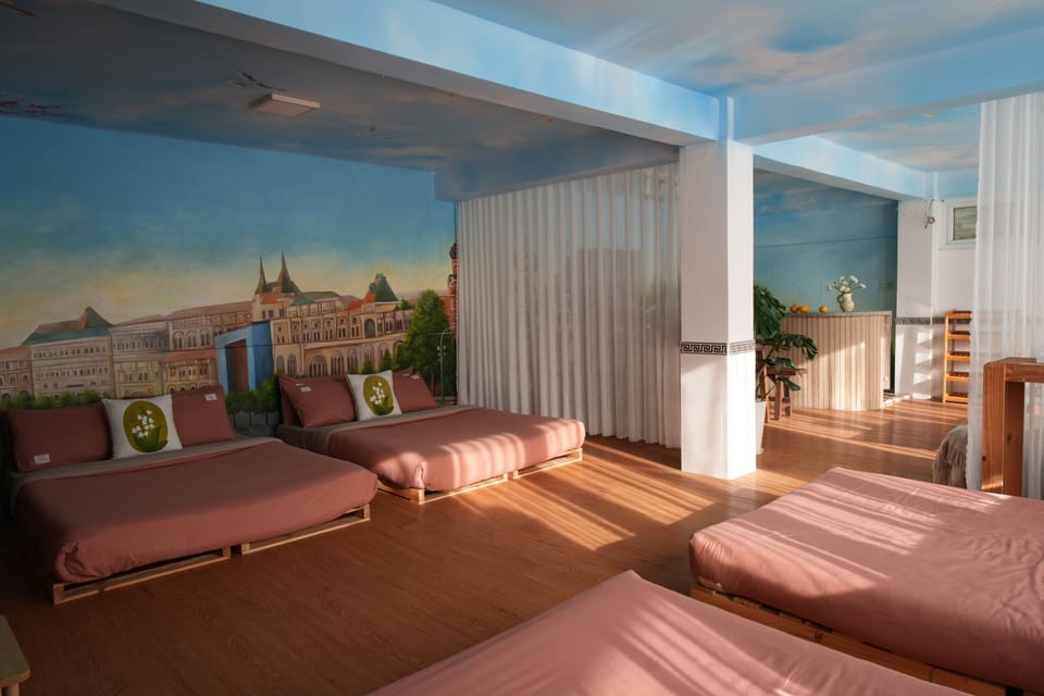 Family Studio, Balcony, Hill View | Desk, laptop workspace, blackout drapes, free WiFi