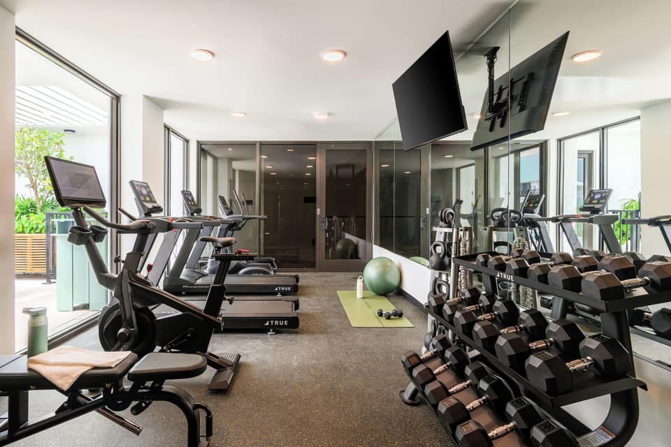 Integrated wellness spaces designed for your daily routine.