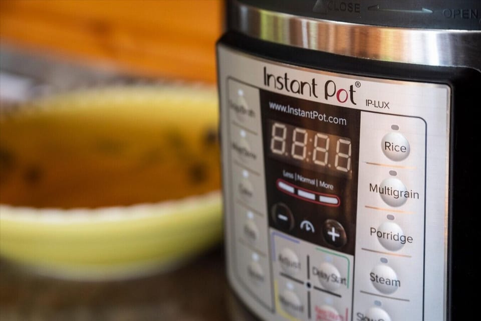 An Instant Pot is provided, giving you another convenient way to prepare hearty meals after a day of exploring the Smoky Mountains.