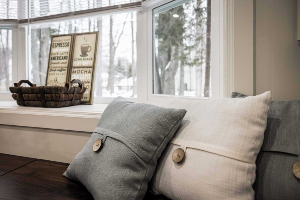 The perfect spot to curl up and stay a while.