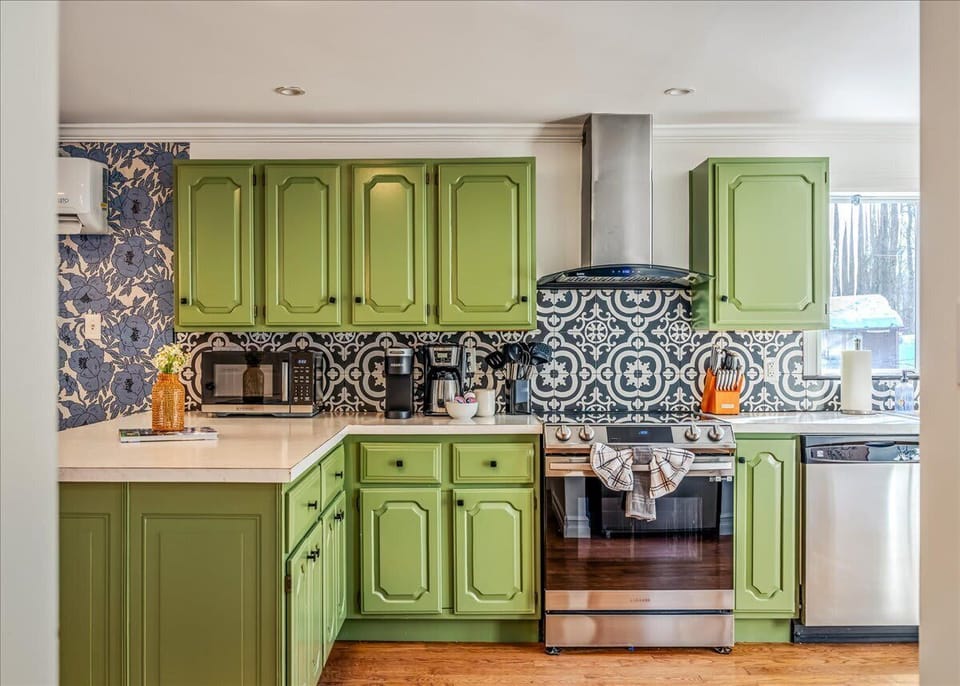 Your culinary adventure starts here. This kitchen is stocked and ready for everything from your morning coffee to a gourmet meal.