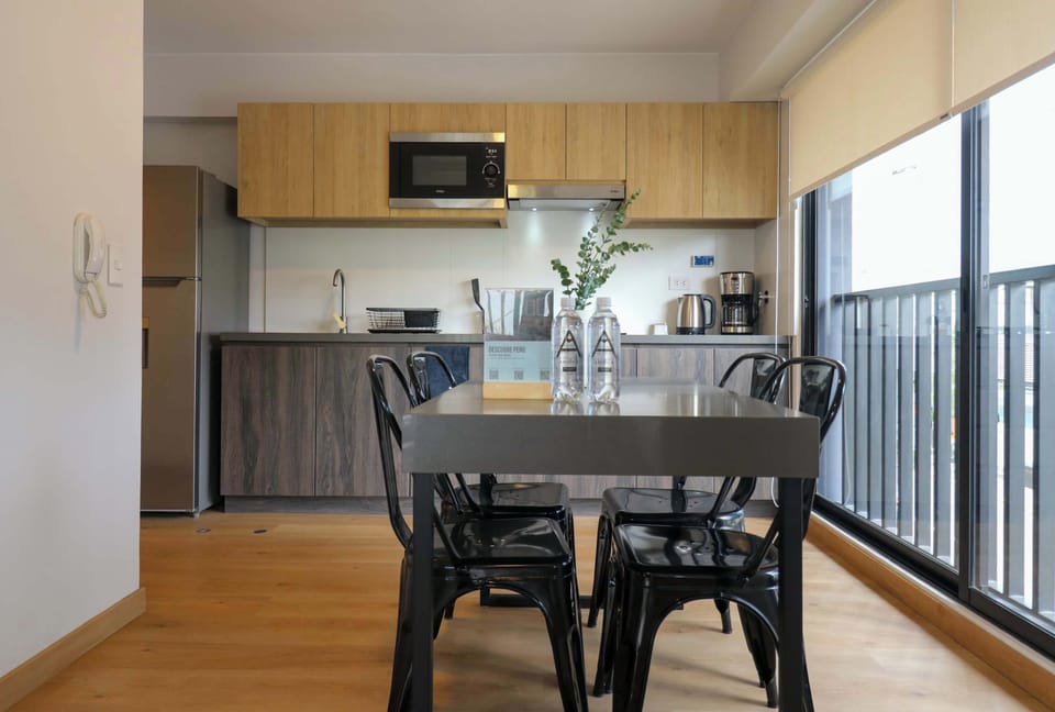 Comfortable and bright dining room
