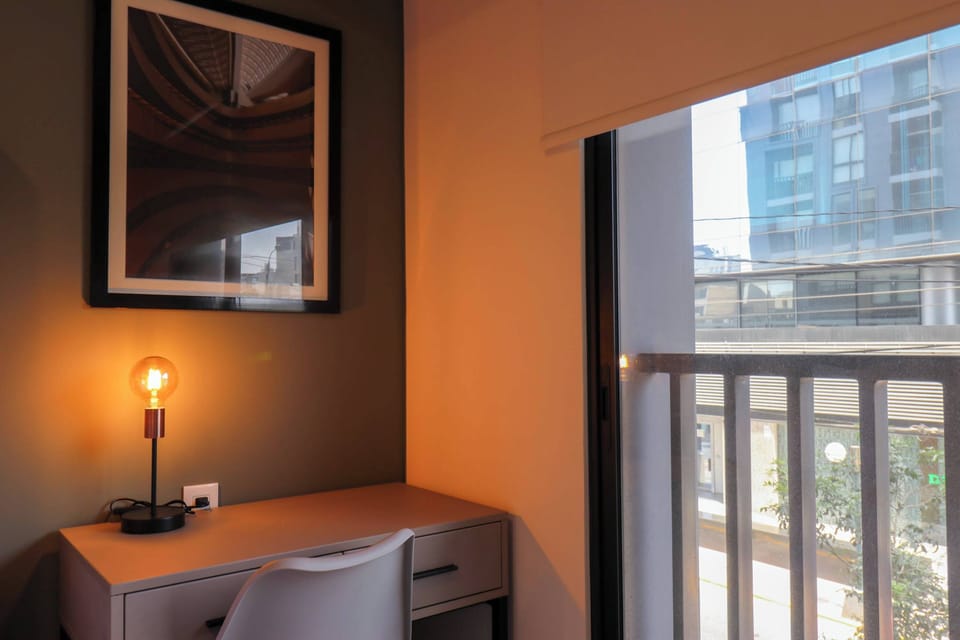 Comfortable desk for working