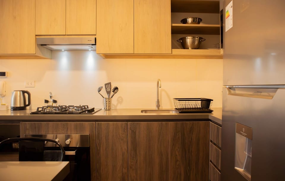Additional kitchen view showcasing modern finishes and appliances.