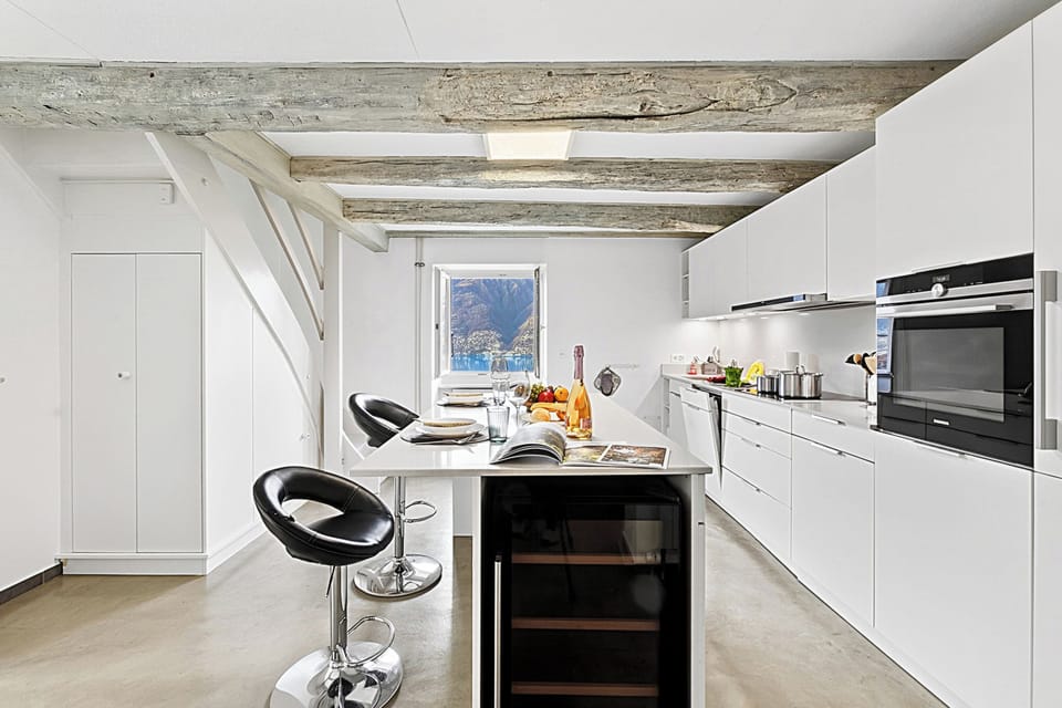 Kitchen and dining area