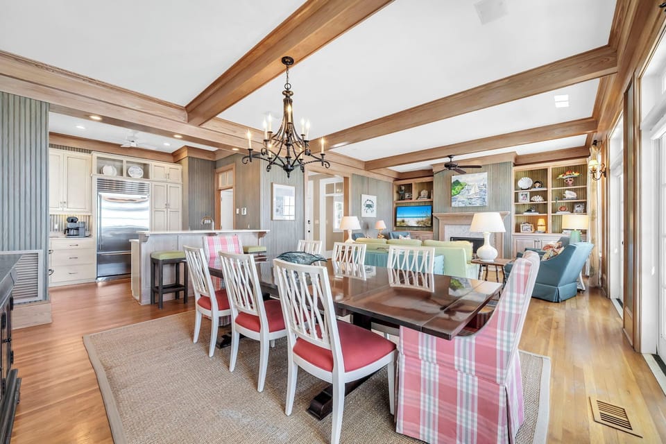 Living Room and Dining Room