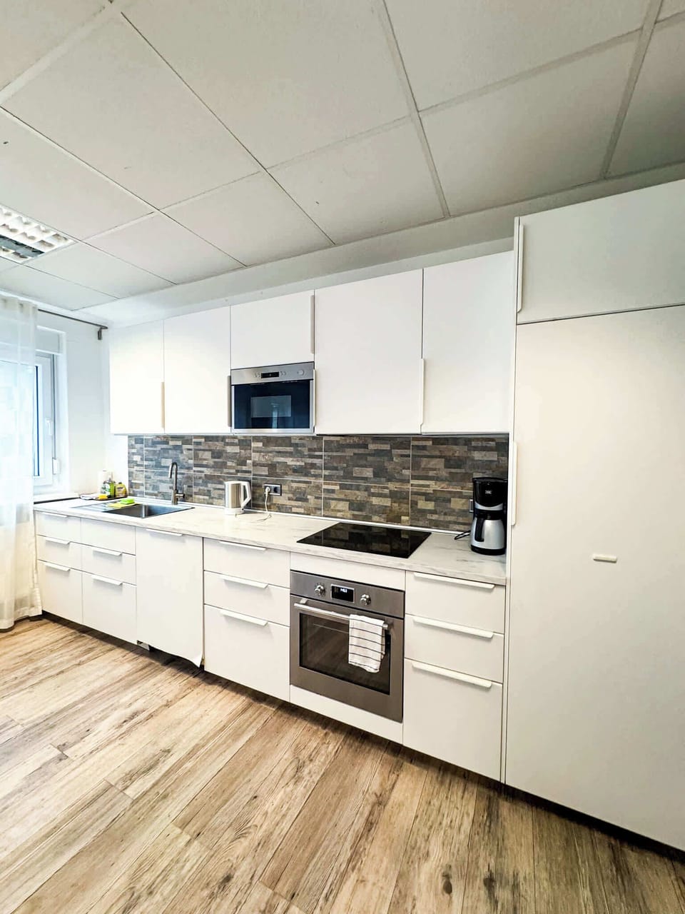 Kitchen and Living room