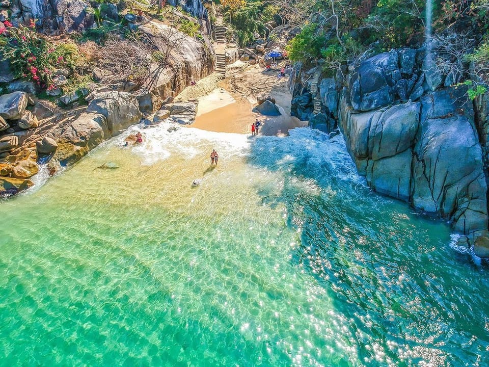 Beach nearby, white sand