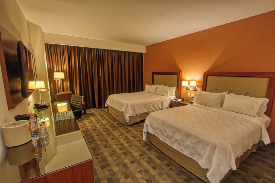In-room safe, desk, laptop workspace, iron/ironing board