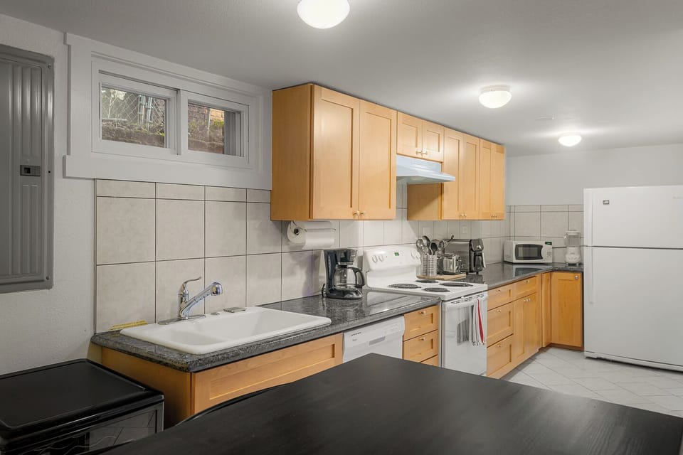 Spacious kitchen with all the essentials