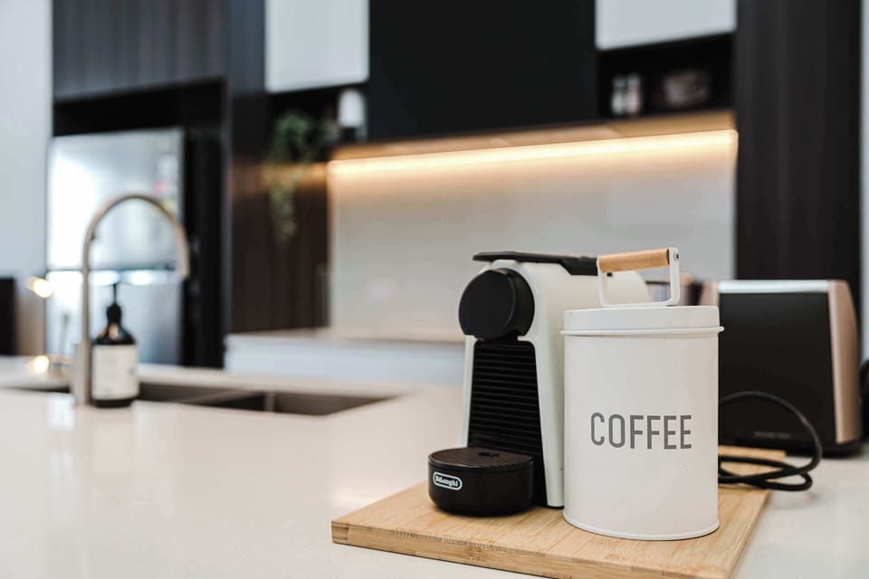 Thoughtful Coffee Station & Kitchen Details