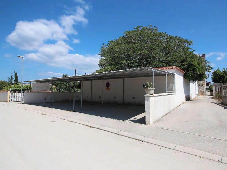 Human Settlement, Shade, Concrete, Driveway, Garage Door, Outdoor Structure