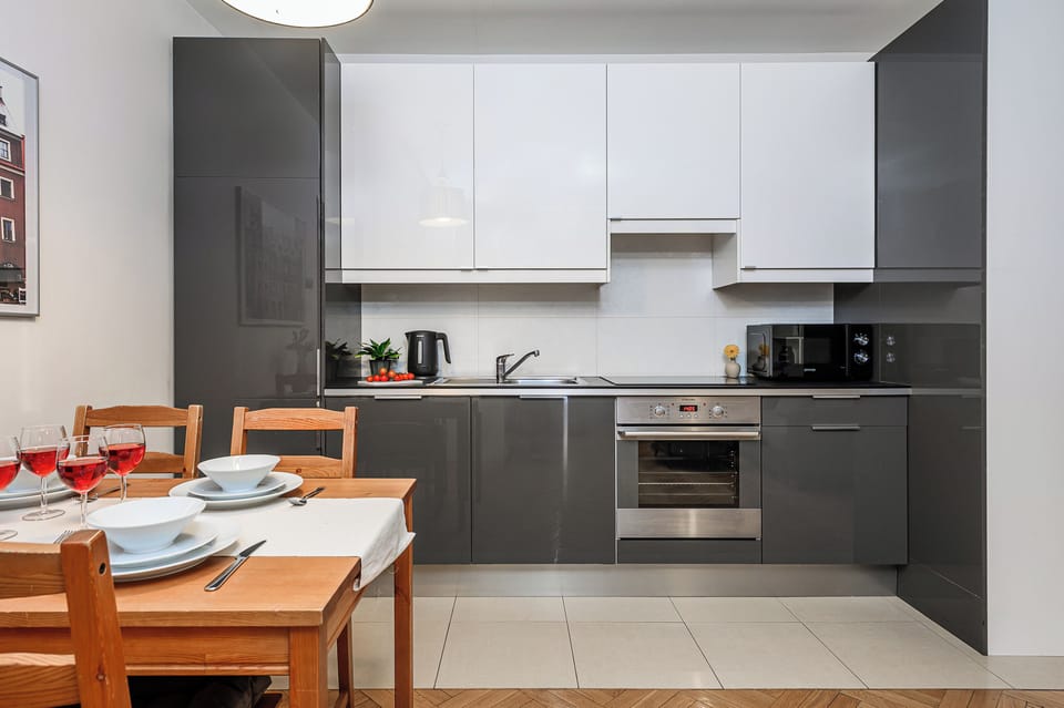 Comfort Apartment, Balcony | Private kitchen | Electric kettle