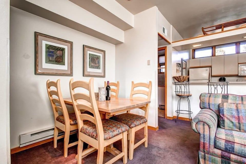 Enjoy meals together at the dining table