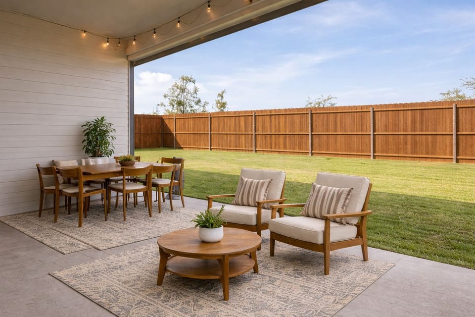 Outdoor dining