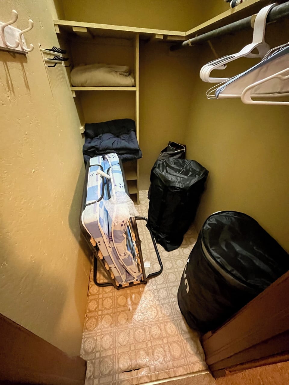 Located in closet of Bedroom 2. Pack N Play also available.