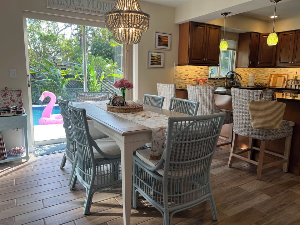 A cozy spot to share meals and stories.