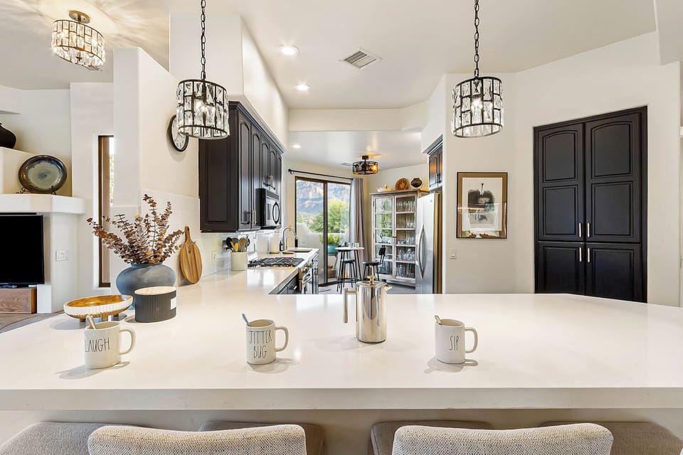 Modern kitchen.