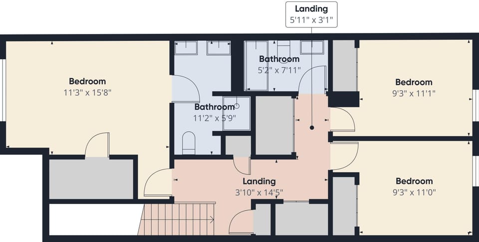 Floor plan - 2nd floor