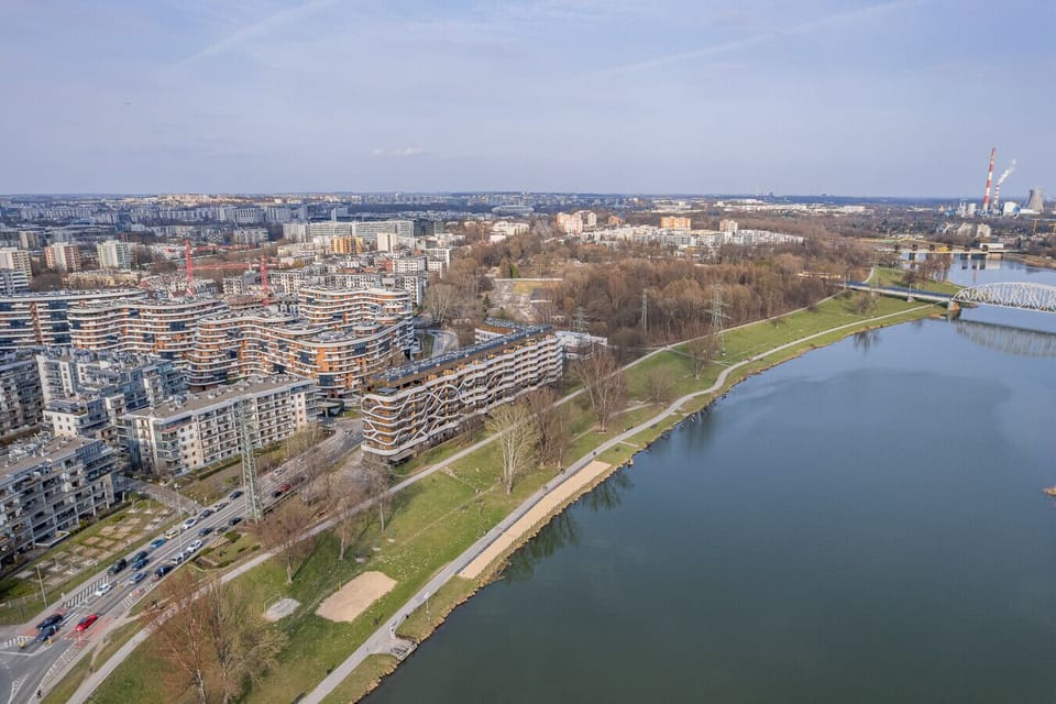 Beautiful Apartment with Vistula River View | Book Now with RENTUJEMY.COM