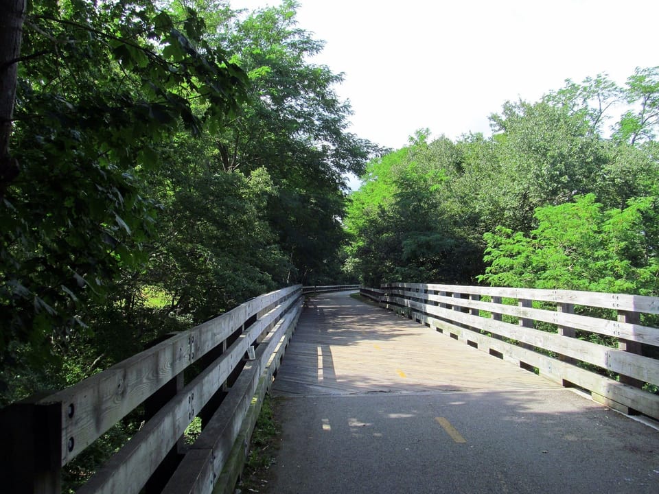 Convenient access to the South County Bike