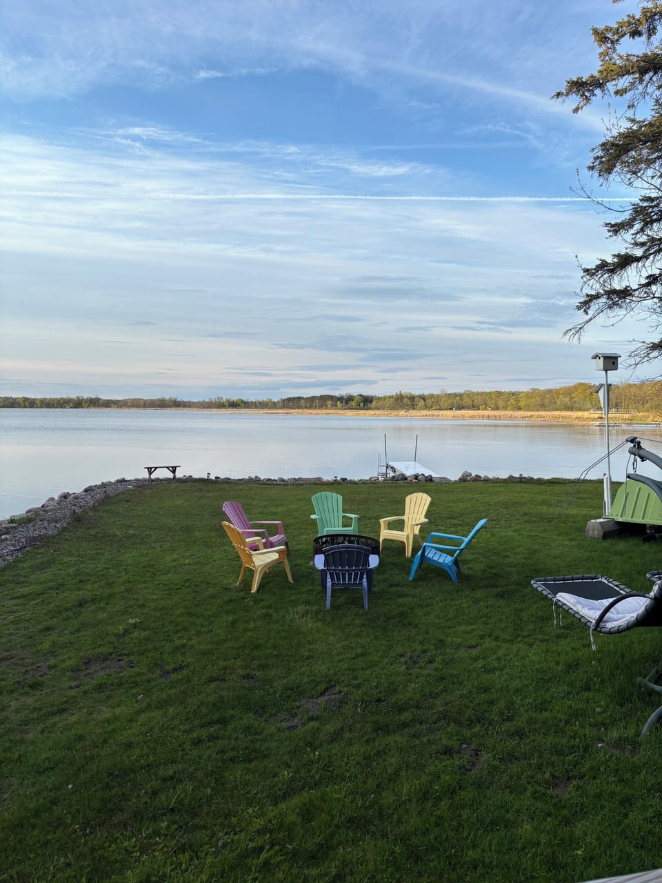 lake views from sun room