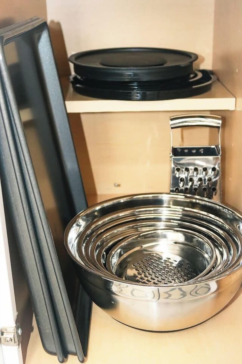 Well-organized kitchen makes cooking a breeze