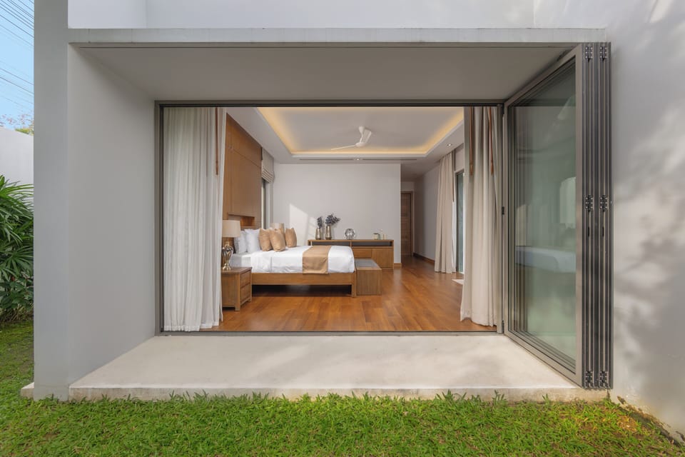 Comfort Villa, 3 Bedrooms, Pool View | View from room