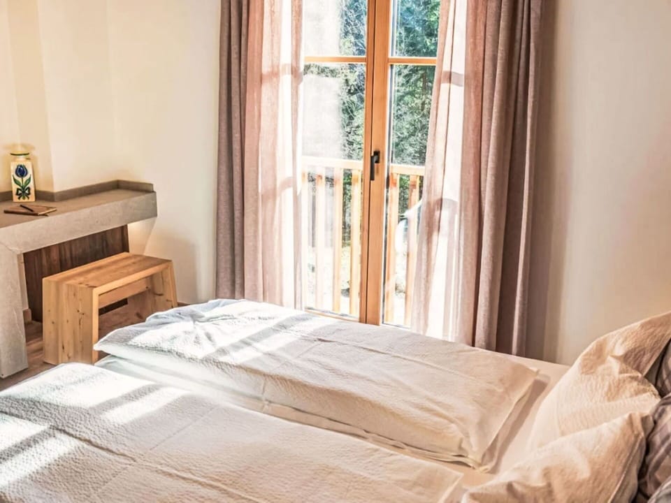 Bed, Bedroom, Bedding, Furniture, Bed Sheet, Interior Design, Wood, Floor, Flooring, Linens