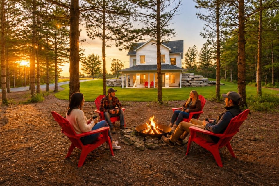 Carriage fire pit