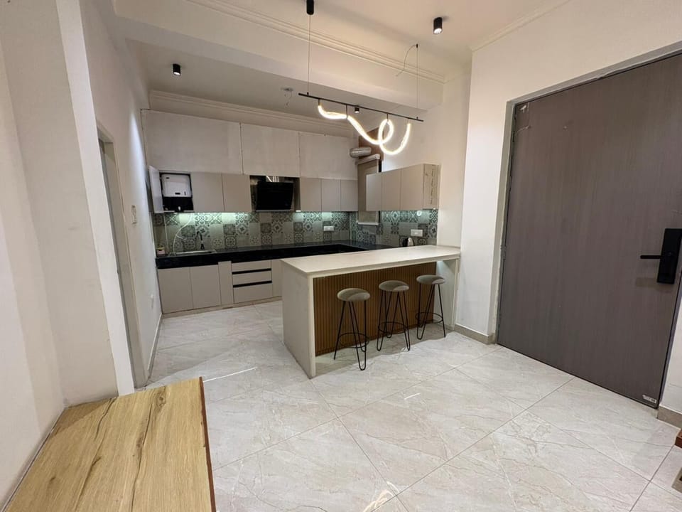 Deluxe Room - Single room in 2BHK | Living area