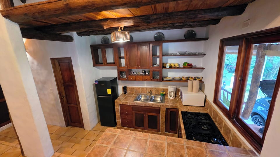 Small cabin kitchen