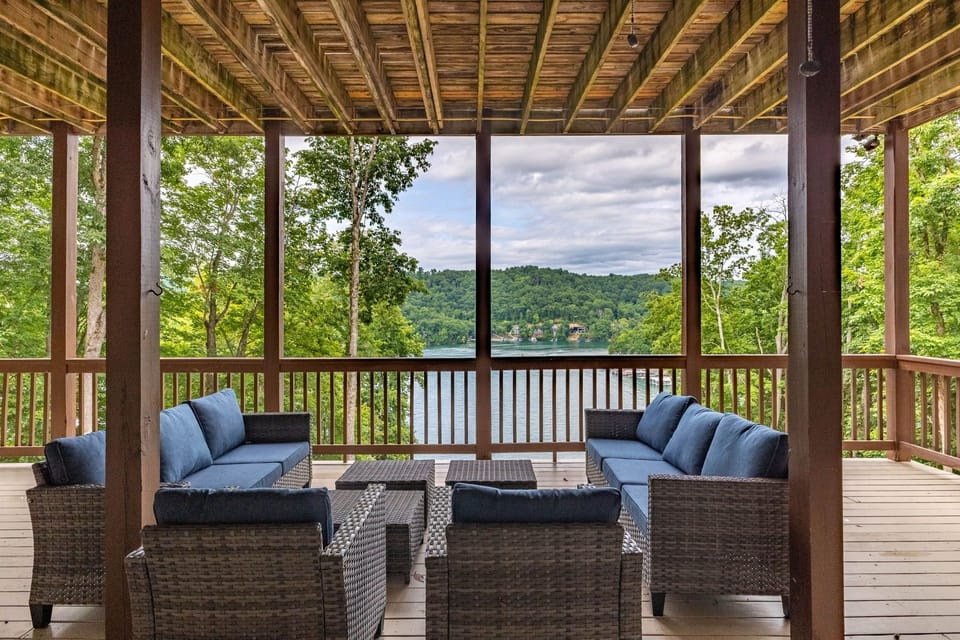 View from the lower deck