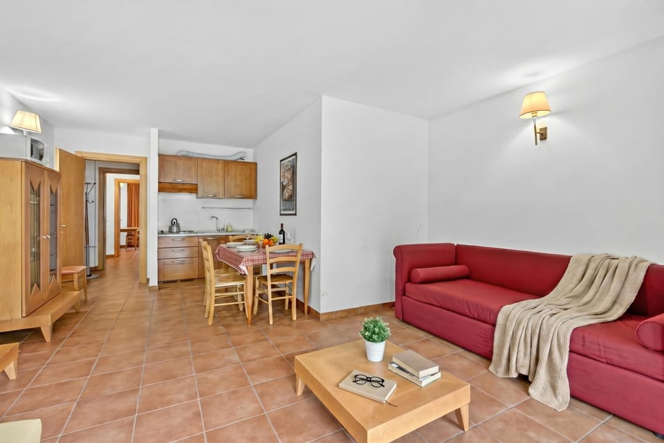 Family Apartment, Multiple Bedrooms (Hercules's House) | Living area | 21-inch flat-screen TV with cable channels