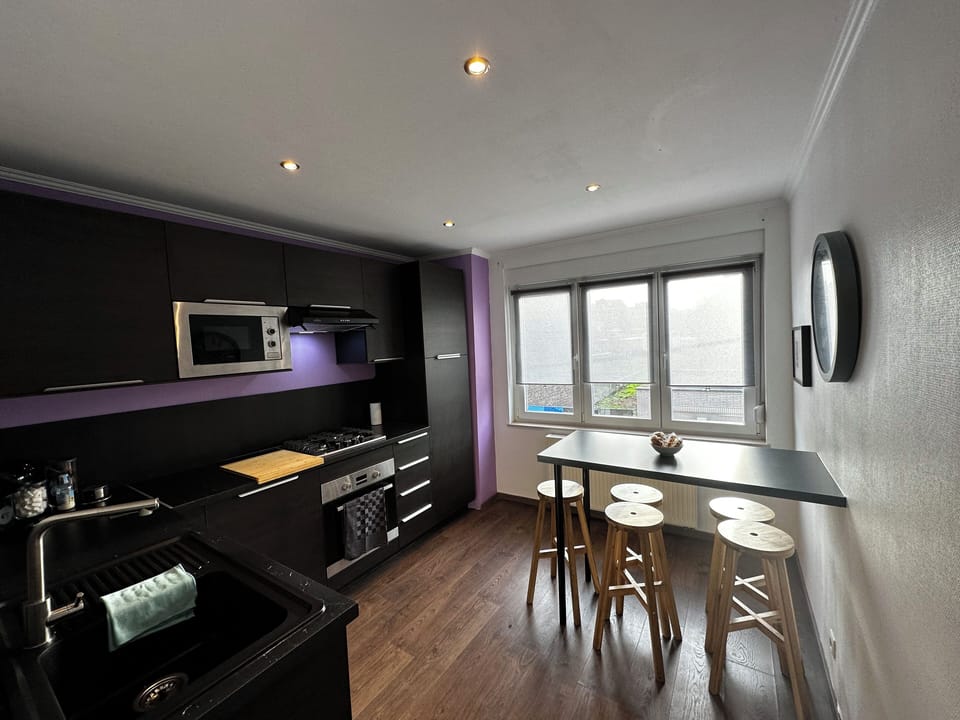 Comfort Apartment, Garden View | Private kitchen
