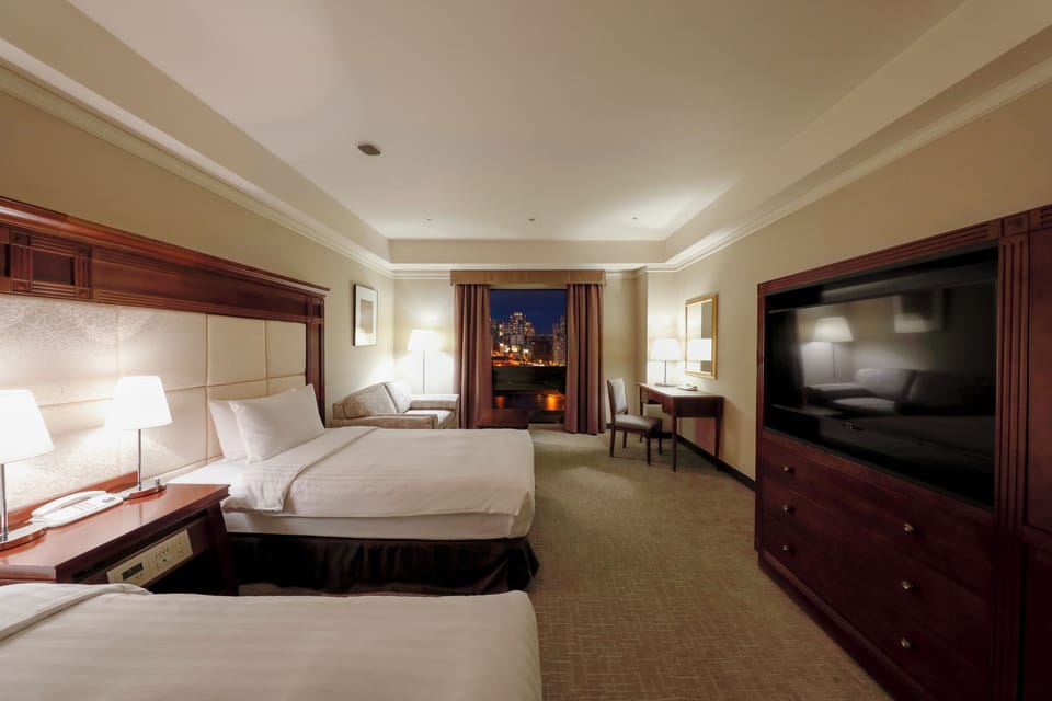 In-room safe, desk, blackout drapes, iron/ironing board