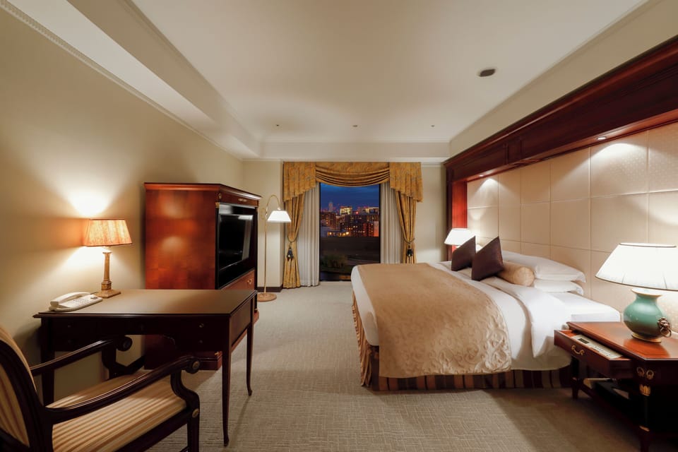In-room safe, desk, blackout drapes, iron/ironing board