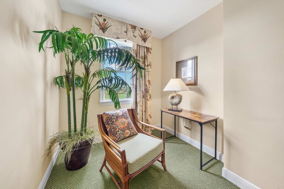 Inviting guest bedroom with cozy bedding and plenty of space for luggage and belongings.