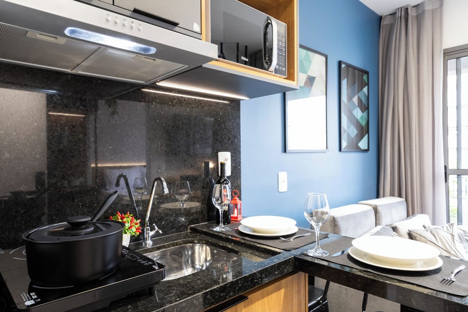 Apartment | Private kitchen | Dining tables