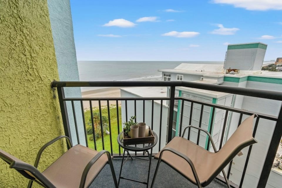 Have your morning coffee while enjoying the ocean view.