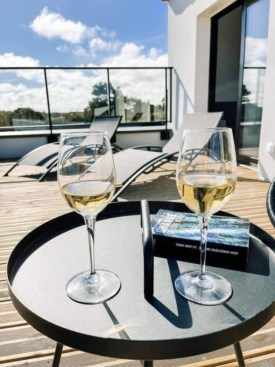 Terrasse R+1 vue mer 